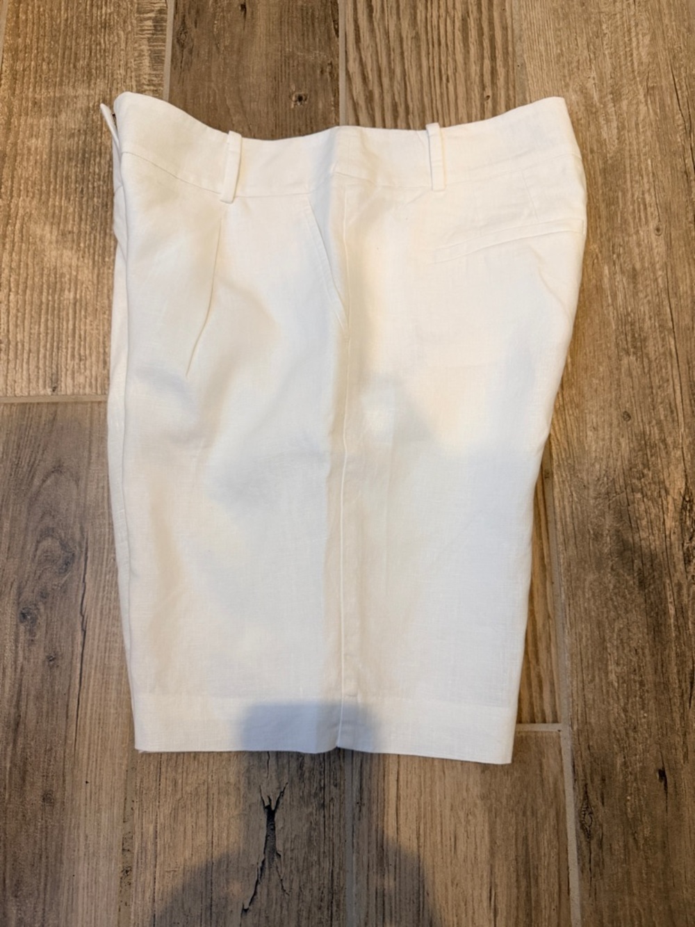 Talbot's Lined, Linen Tailored Shorts. NWOT - Picture 3 of 8